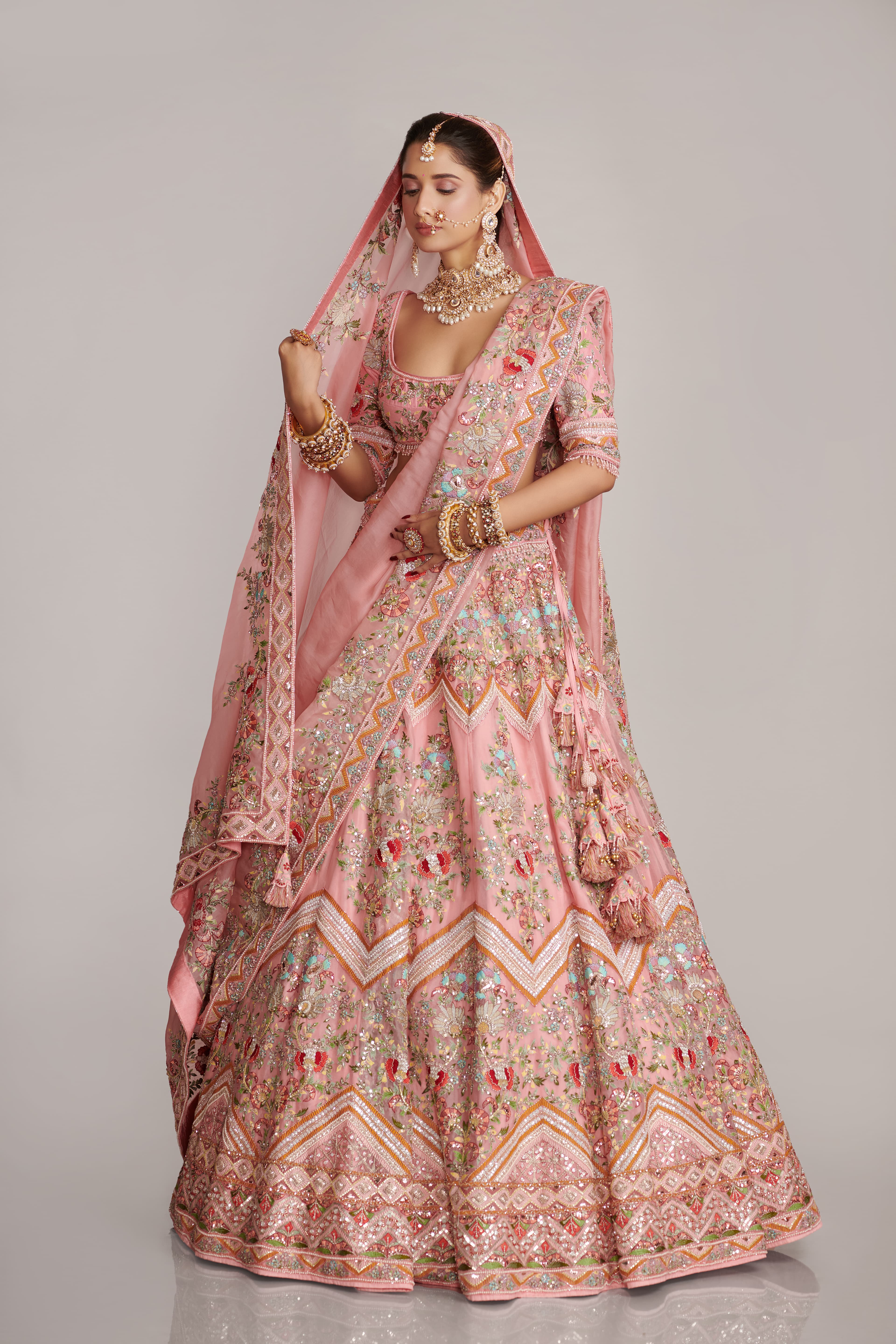 Lehenga with Blouse and Dupatta AS/L/032 1