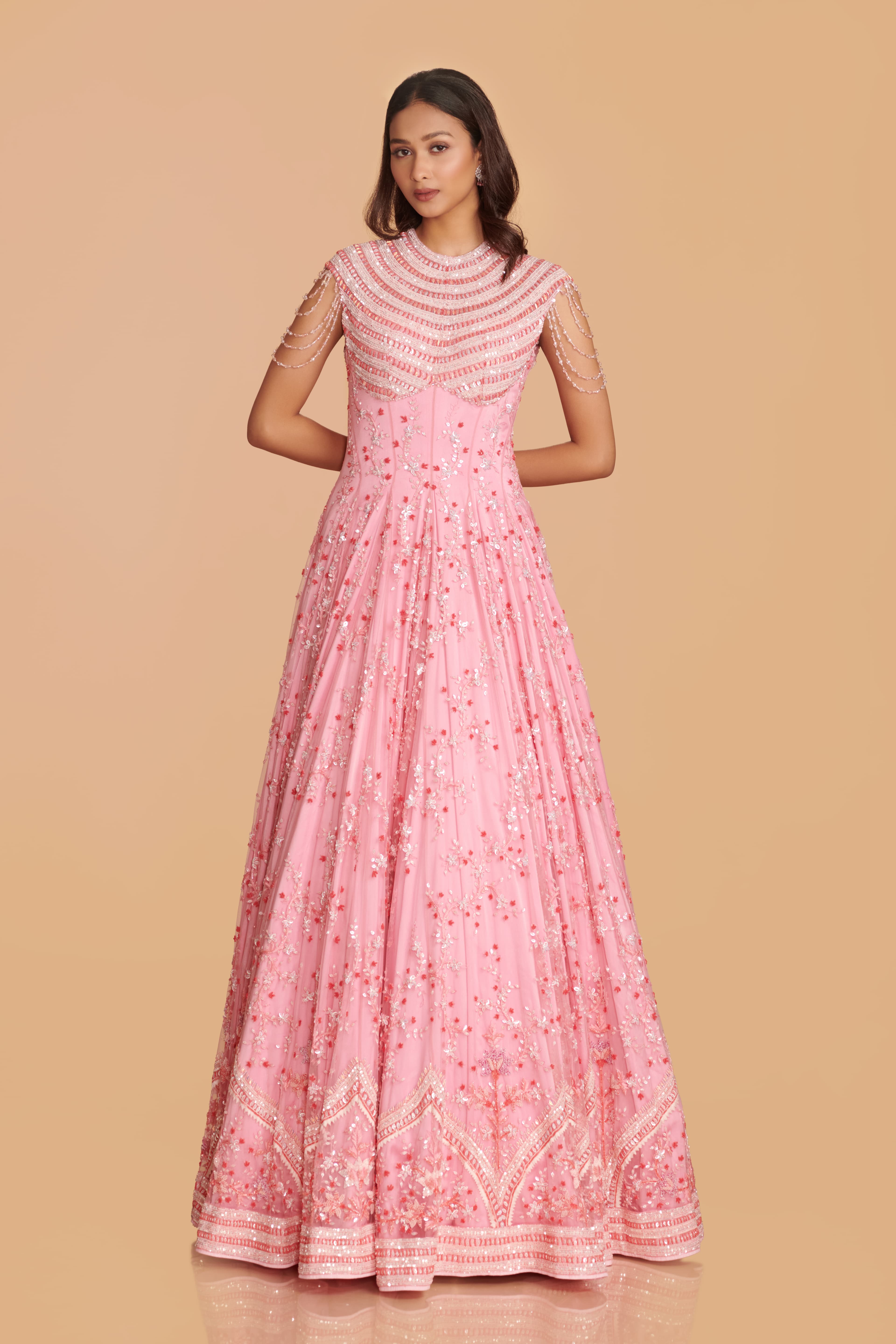 Gown and dupatta AS/D/035