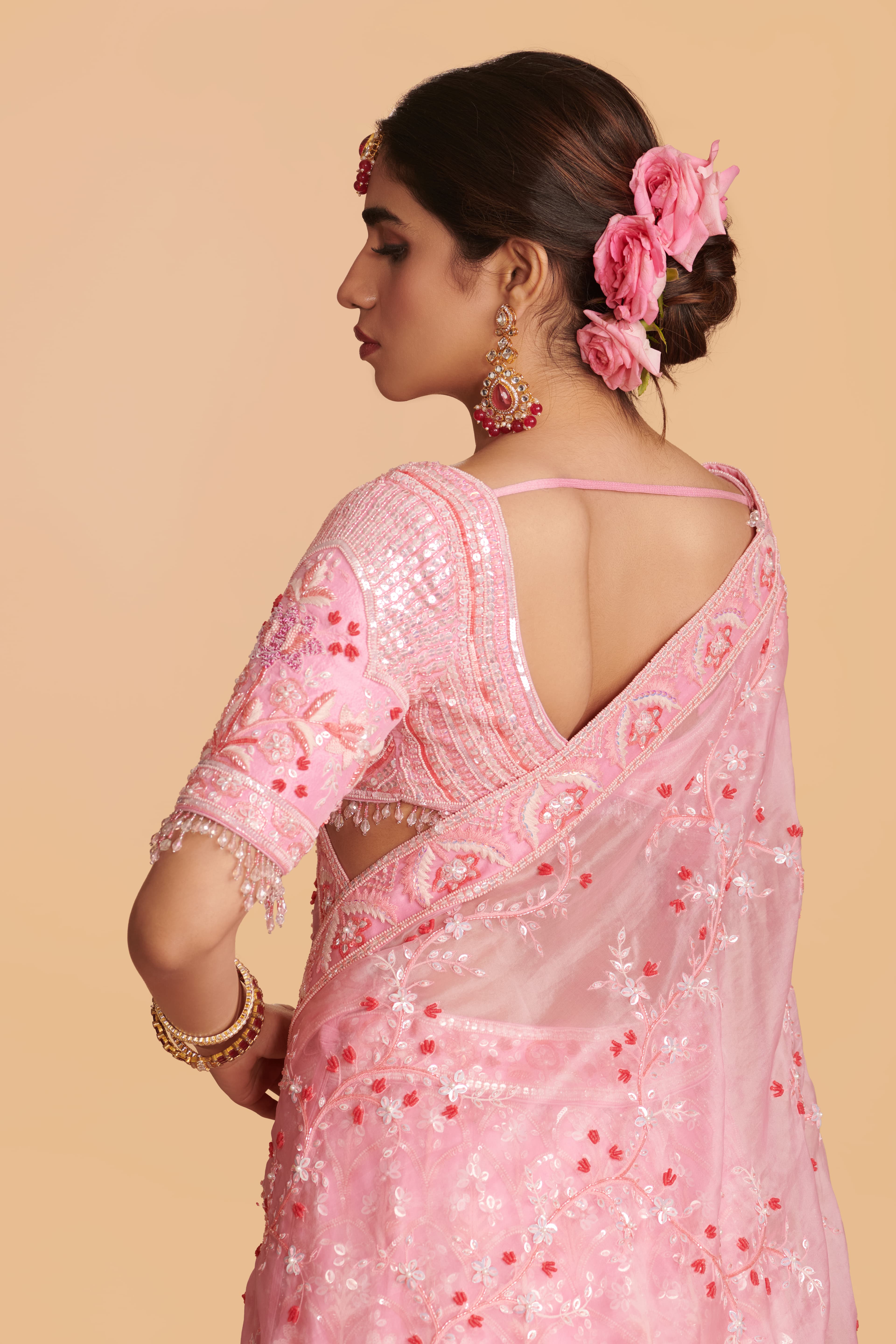 Blouse with Lehenga and Dupatta AS/L/040